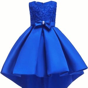 Royal blue girls dress